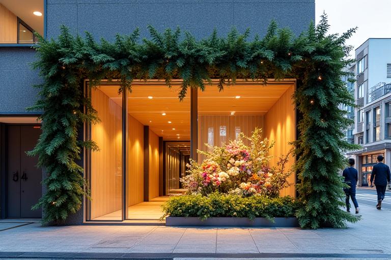 Kaze Hana's seasonal store front display.